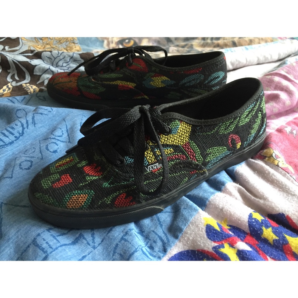 Embroidered Vans
